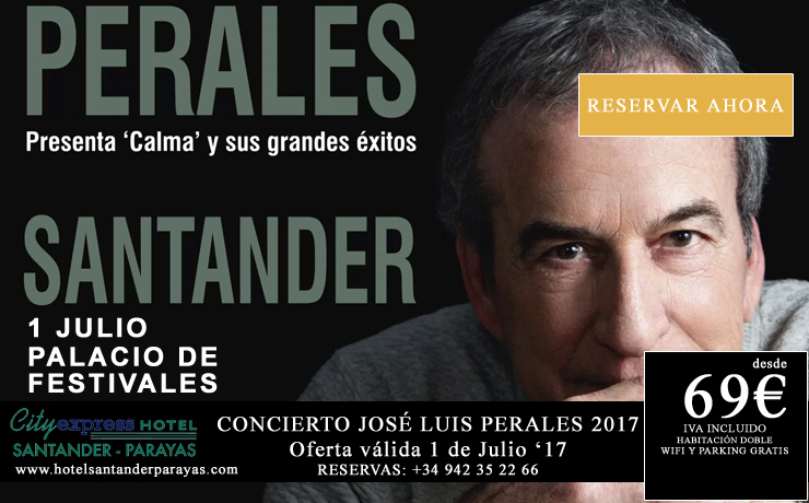 Concierto de José Luis Perales en Santander - Palacio de Festivales de Santander el 1 de julio de 2017