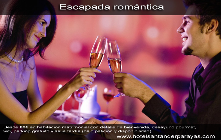 escapada romántica en Santander, oferta hotel en santander 2015